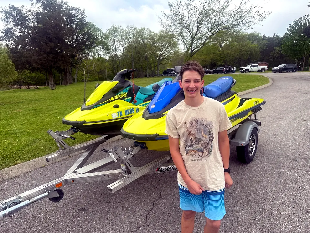 Wade's Wakes jet ski fleet
